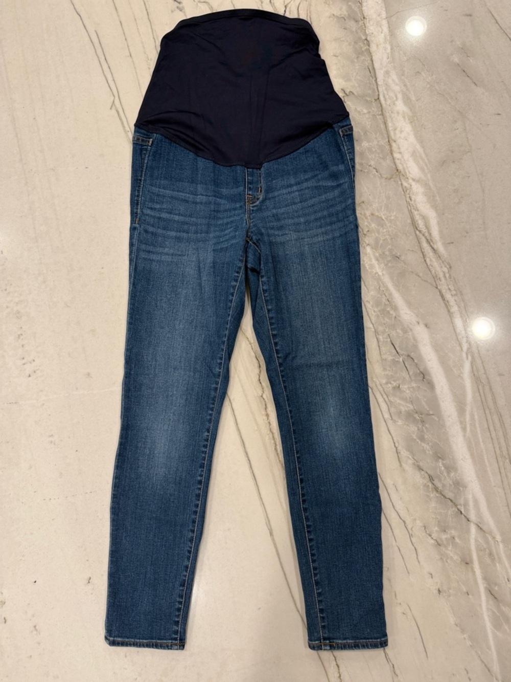J. Crew Medium Blue Maternity Skinny Jeans